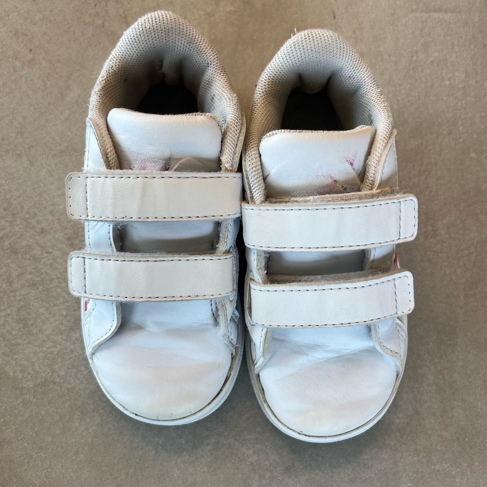 Adidas x Disney Minnie Mouse Grand‎ Court Trainers Sneakers Baby toddler Sz 7 - Picture 8 of 12